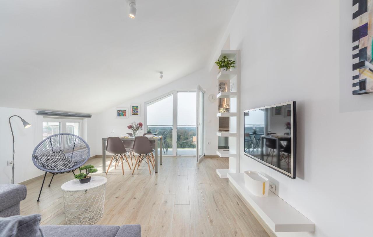 Apartment Serena, Sea View, Peroj Eksteriør bilde